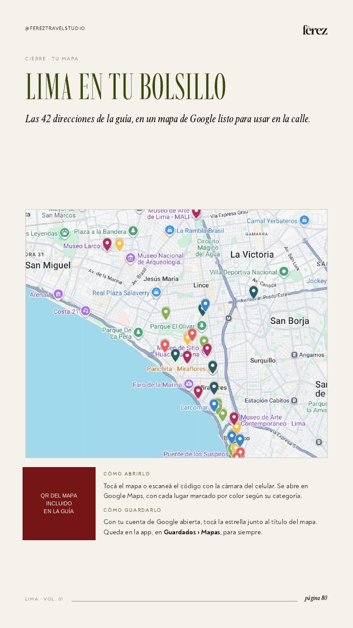 Mapa de Lima en Google Maps